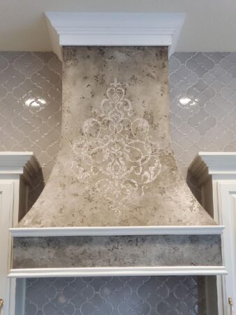 Exotic Wall Finishes and Design - White venetian plaster, Exotic Style!